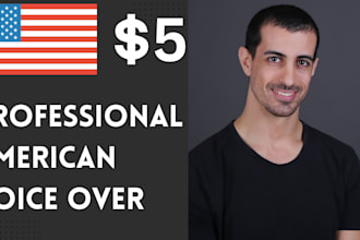 record a friendly american male commercial  promo voice over, today