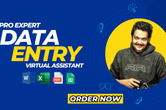 do fastest data entry, copy paste, form filling for you