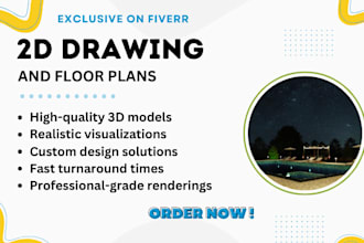 render professional floor plan master plan and elevations in photoshop