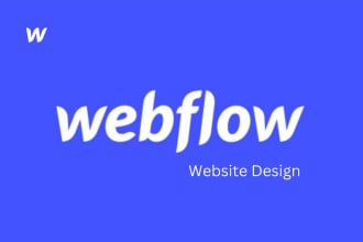 design, redesign or develop your webflow website, webflow template