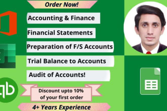 prepare your income statement , balance sheet and income expenditure accounts