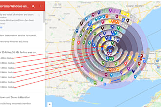 do 204,000 google maps citations for gmb with backlink and directions
