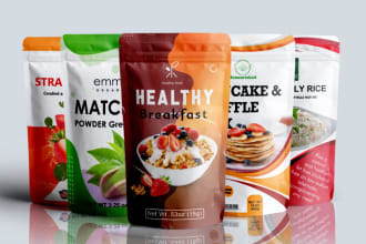 do pouch design, product packaging, mylar bag, food packaging design