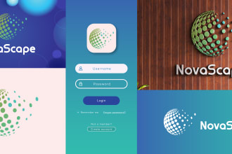 design 3 minimalist logo designs for startups, brands, or businesses