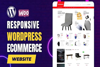 design woocommerce ecommerce wordpress website