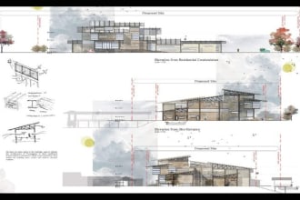 make architectural panel poster boards and portfolios