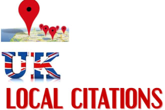 create 41 high PR local citations for uk based business