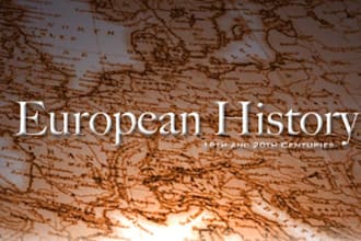 research and write on any aspect of european history