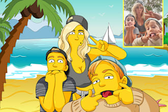 turn you into your favorite simpson character