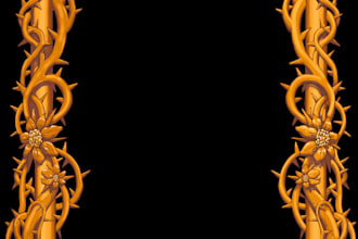 create a digital frame with the elements of your preference