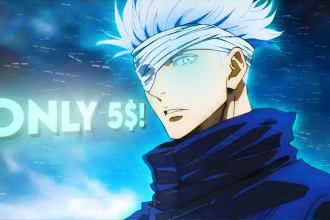 create a very attractive social media amv thumbnail for you