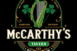 design modern awesome bar logo