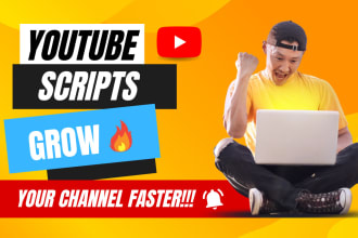 be your youtube script writer and write high quality video scripts