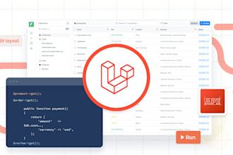 custom laravel web application
