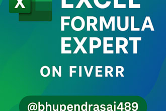 be your microsoft excel expert