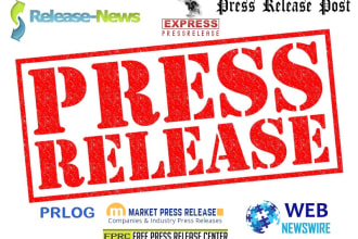 do your press release submission to 5 pr websites