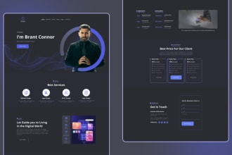 do modern mobile app or  website UX UI  design with wireframe