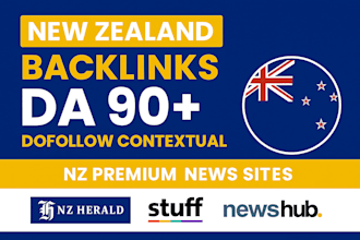 high quality dofollow new zealand backlinks from nz news sites da90