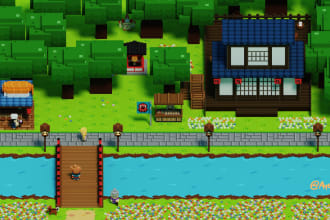 do 3d voxel art building for your game, nft, sandbox metaverse or animation