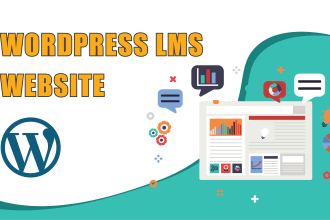 develop and customize wordpress lms website with learndash