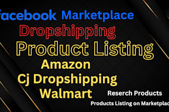 do amazon to facebook marketplace and shop dropshipping