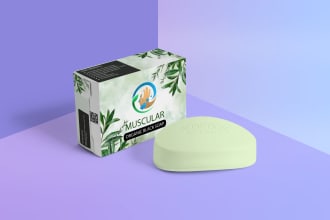 design creative soap label design, packaging or box design