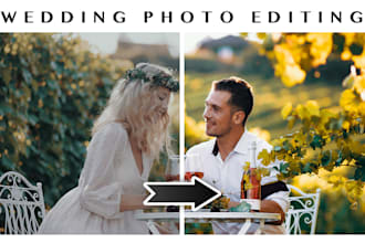 edit wedding photos in bulk with culling and color grading