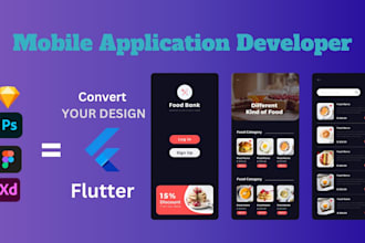 design responsive UI flutter apps, convert figma to flutter