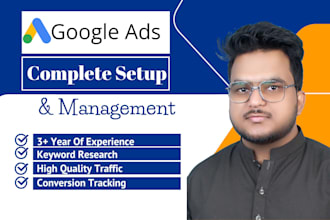 setup and manage google ads adwords ppc campaign