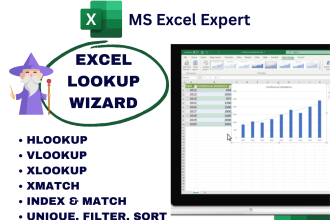 fix messy lookups, create new lookups, xlookup, and complex excel formulas
