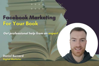 promote your novel or non fiction book with facebook ads