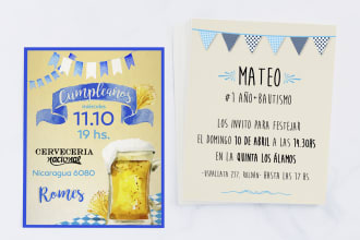 design flyers for your events, parties, shows