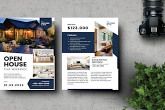 do corporate flyer, incredible flyer, presentation folder design, business flyer