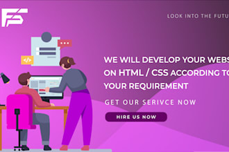 develop website with reactjs or responsive website and bug fixes