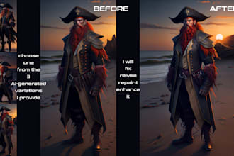 create and fix ai character art for you