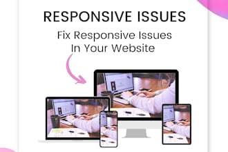 fix responsive issues in you website
