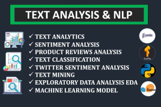 do natural language processing nlp and text analytics projects using python