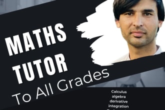 be your online maths tutor for all grades