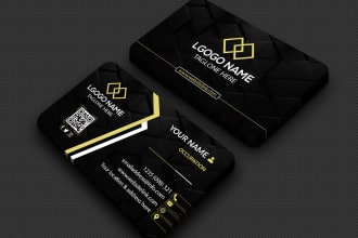 do luxury minimalist business card with four concepts