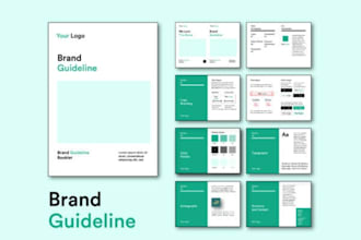 design a brand guide, logo and complete brand identity