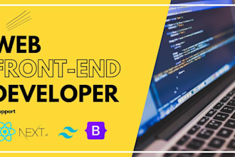 be your front end developer