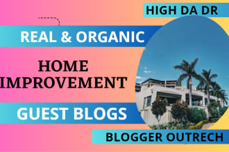 publish your guest post on home improvement guest post blogs link building