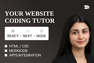 be your online javascript, react, html, css tutor and techer