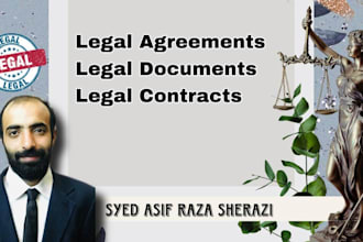 draft legal contracts, documents and agreements