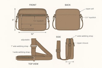 design fashion handbag, bag, backpack and accessories