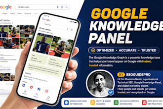 published google knowledge panel or knowledge graph for all