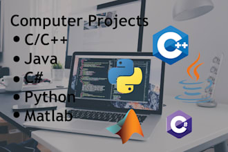 do data structure, oop, c, cpp, java, python  computer programming task