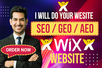 complete wix SEO wix GEO wix aeo website optimization for google top ranking