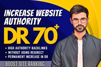 increase domain rating ahrefs dr by high domain authority dofollow seo backlinks