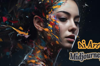 ai art using midjourney ai generated art as ai artist